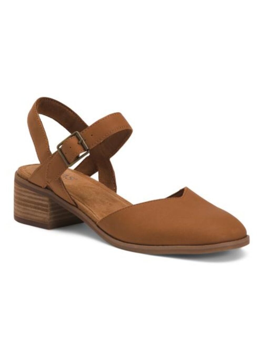 TOMS Leather Jaclyn Dress Casual Heels